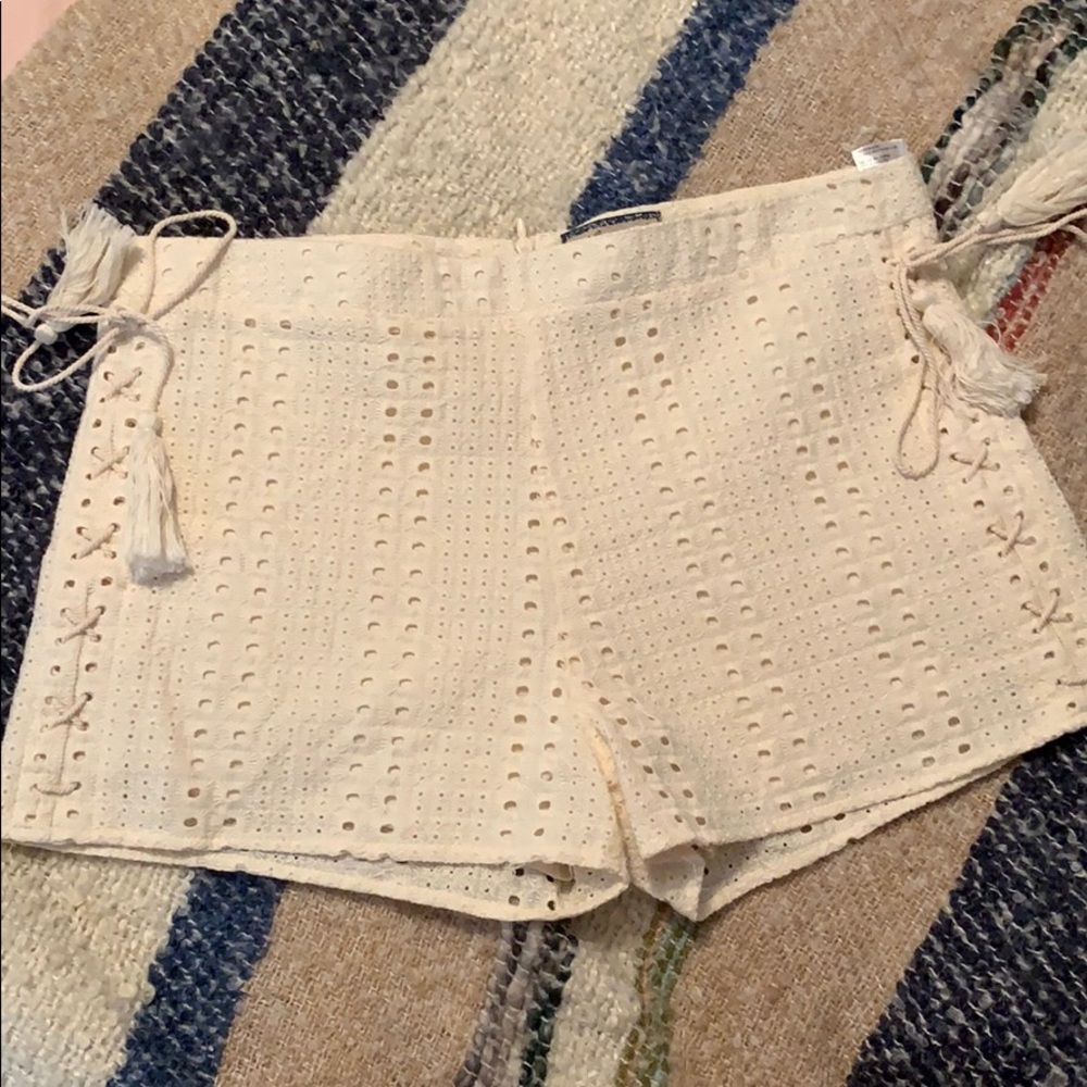 ethereal eyelet shorts